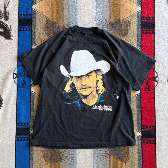 Screen Stars Best Other - Vintage 1992 Alan Jackson Concert T-Shirt XL Screen Stars Best Country Music 90s